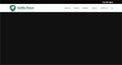 Desktop Screenshot of griffinfence.com